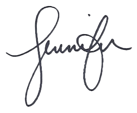 Jennifer Signature